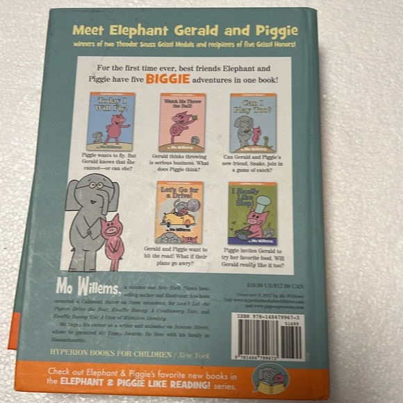 Elephant & Piggie 3 books by Mo Willems like new - Picture 9 of 10